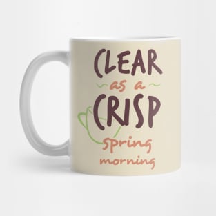 Clear as a Crisp Spring Morning (Deadly Premonition) Mug